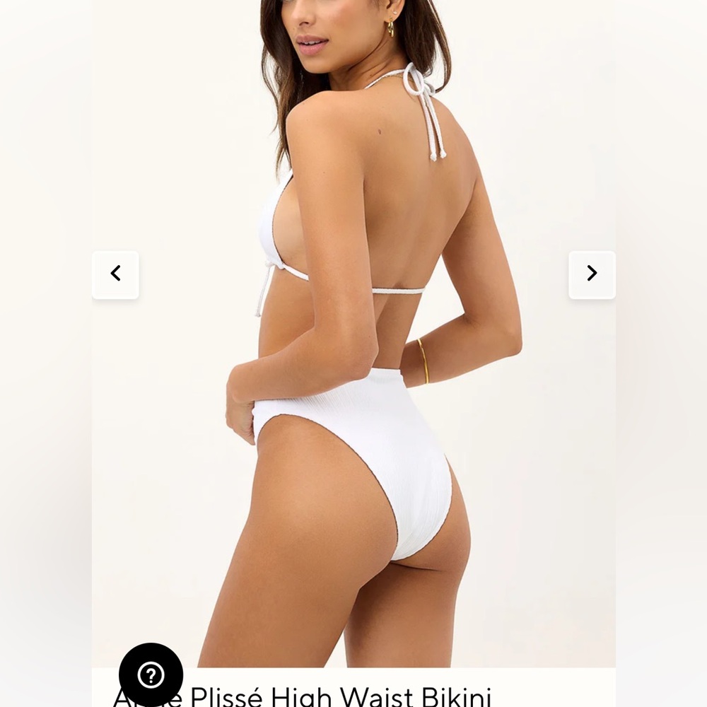 Frankie’s bikinis Anne plisse bottom